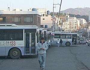 草邑洞のバスセンター