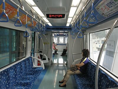 釜山地下鉄自動改札機